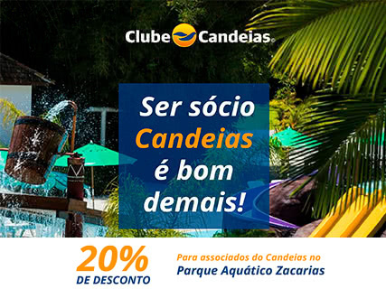 20% de desconto Parque Aquático Zacarias